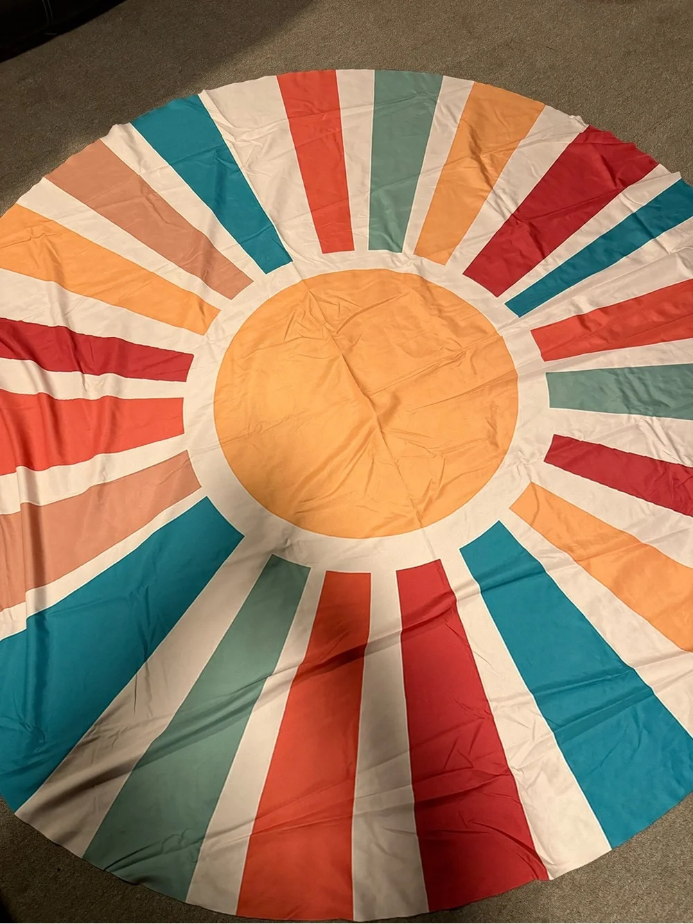 (6) 60 inch round cloth table covers